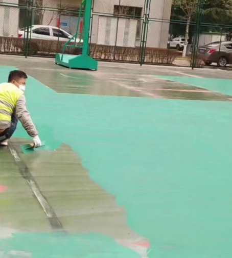 汕头球场地面翻新